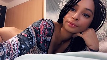 Exotic Teen Violet Playing With Her Pussy Home Alone