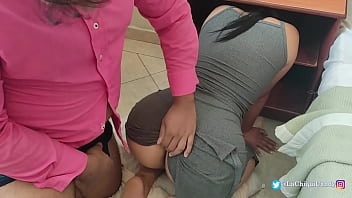 lucky guy fucks his wife's sister stuck and without a condom / ChiquiCandy