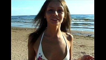 Candid nude nudist teenager butt on the public beach