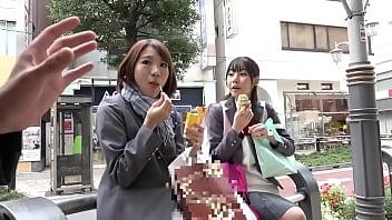 Tiny Japanese Young Babes In Uniform Picked Up For Rough Gangbang By Strangers