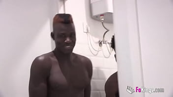 This fuck is incredible!!!' Iris can't believe she's about to be fucked by 3 black dudes