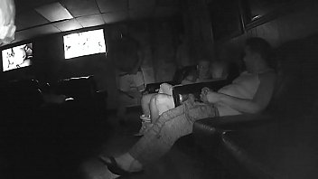 Teen suck many Strangers in Darkroom