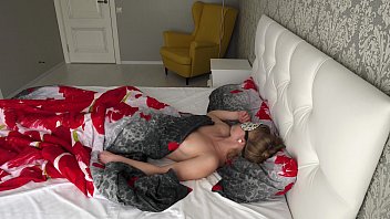 My wife sleeps while I humiliate and hard anal fuck her younger sister. Family therapy 2020